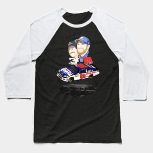 Dale Earnhardt Jr and Dale Earnhardt Baseball T-Shirt